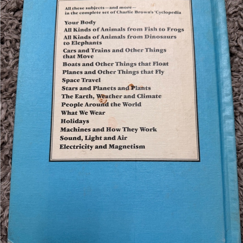VTG 1981 - Charlie Brown's Cyclopedias #1-3 and 5-15 - Picture 10 of 10